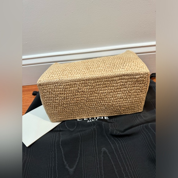 CELINE SMALL CABAS THAIS IN RAFFIA AND CALFSKIN
TAN - Picture 6 of 8